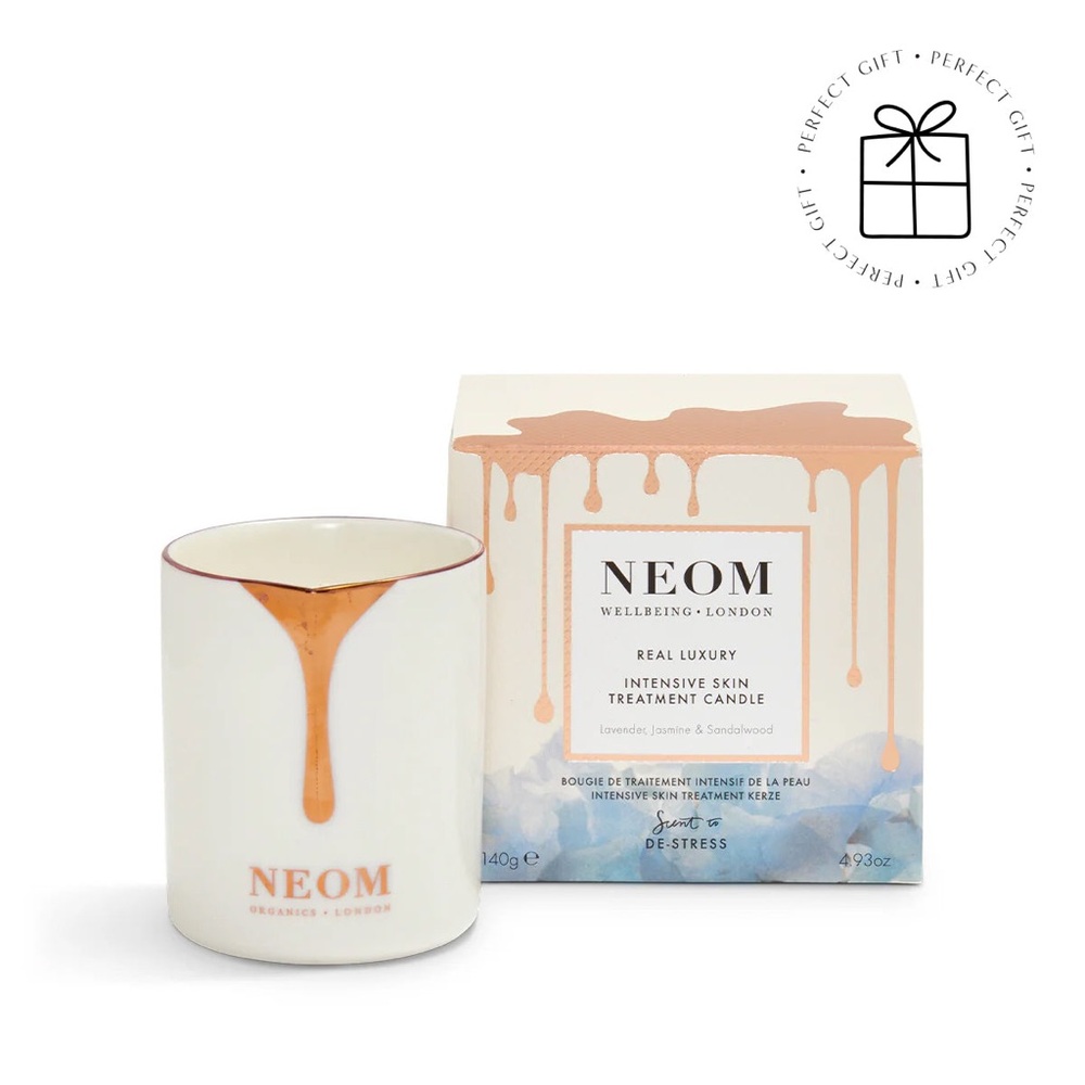 NEOM De-Stress Real Luxury Intensive Skin Treatment Candle NEW IN BOX